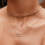 Halia Crystal Necklace - NAVALLINecklace