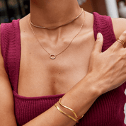 Halia Crystal Necklace - NAVALLINecklace
