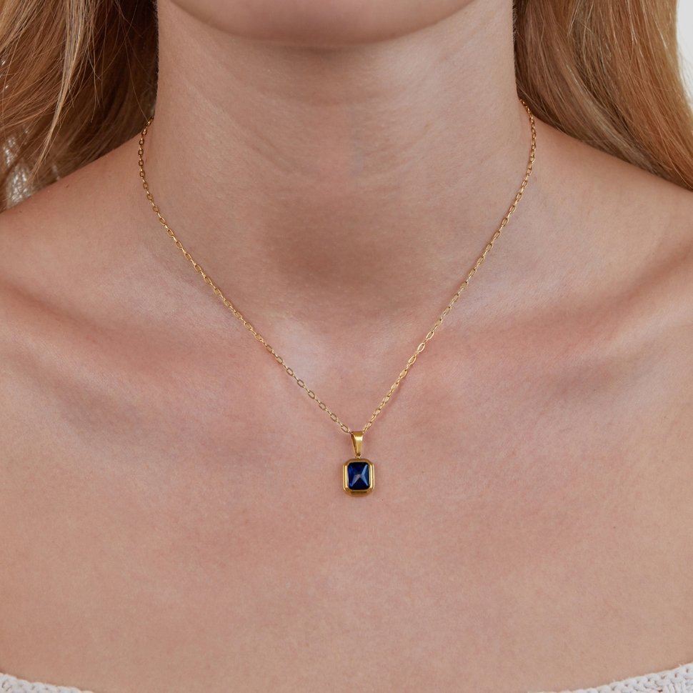 Halo Gold Necklace - NAVALLINecklace