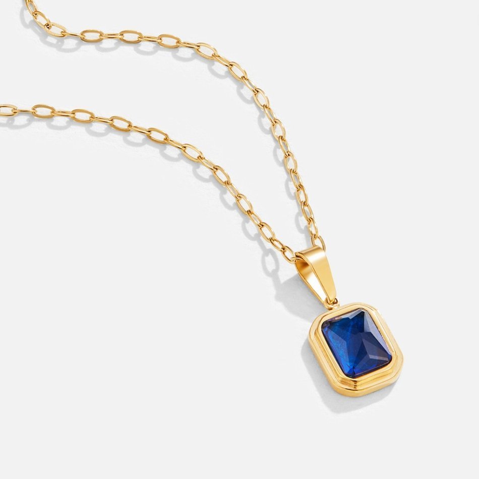 Halo Gold Necklace - NAVALLINecklace