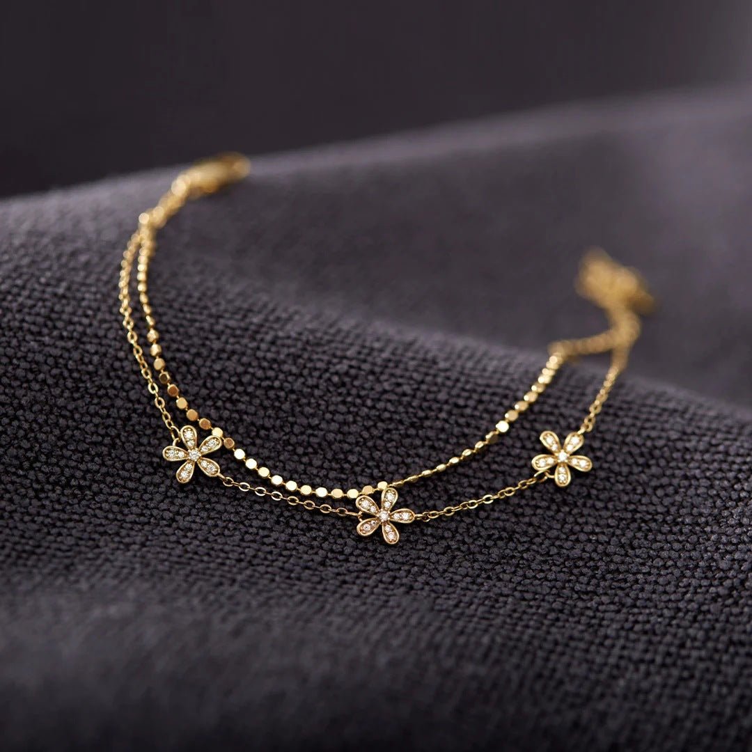 Inaya Flower Bracelet - 4