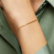Inaya Gold Bracelet - Bracelets - Gold - 6.49 Inches - 1