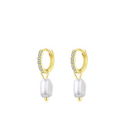 Inaya Sterling Silver Huggies - NAVALLI