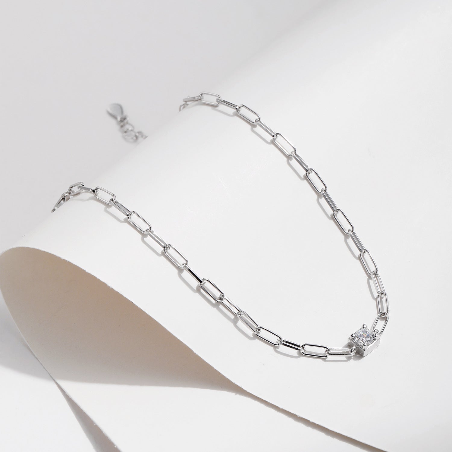 Ines Silver Chain Bracelet - NAVALLI
