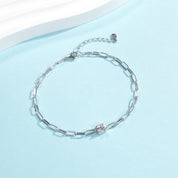 Ines Silver Chain Bracelet - 3