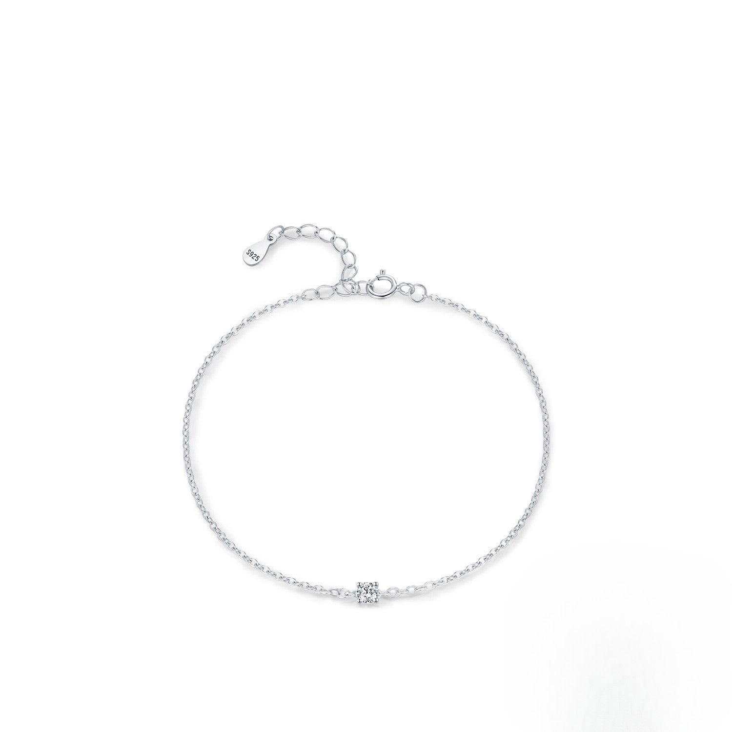 Isla Sterling Silver Bracelet - 0.10ct. - 4