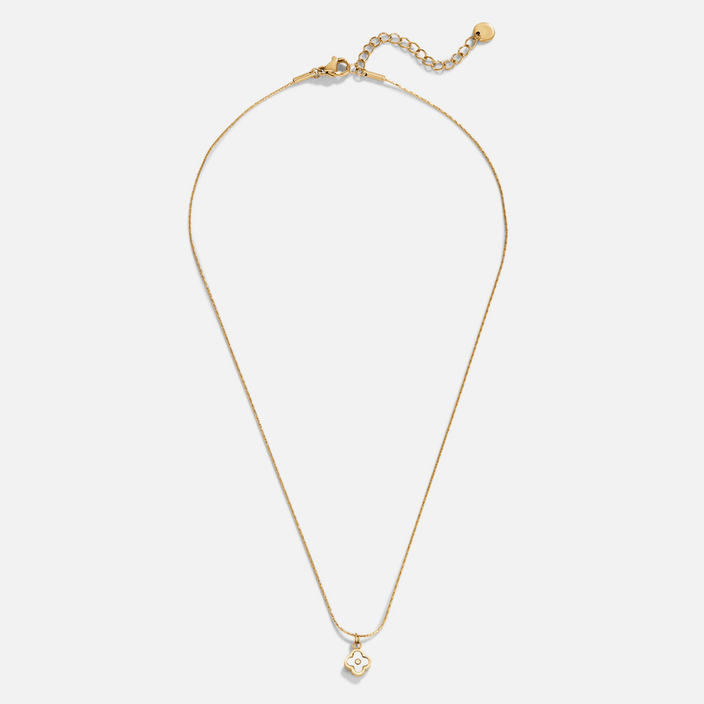 Ivory Blossom Pendant Necklace - Necklace - 3