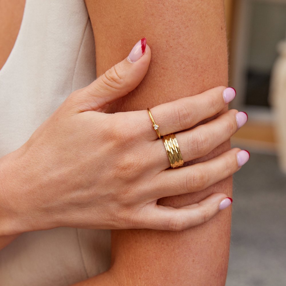 Ivy Chunky Ring - NAVALLIRing