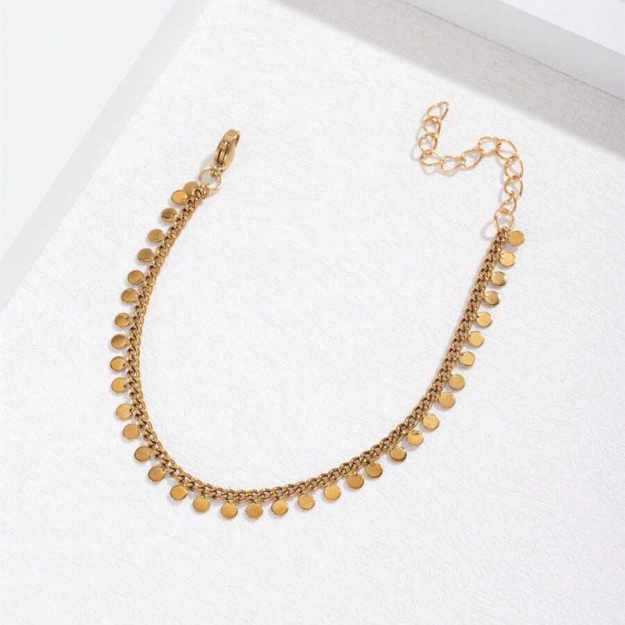 Ivy Petite Charms Bracelet - Gold - 6