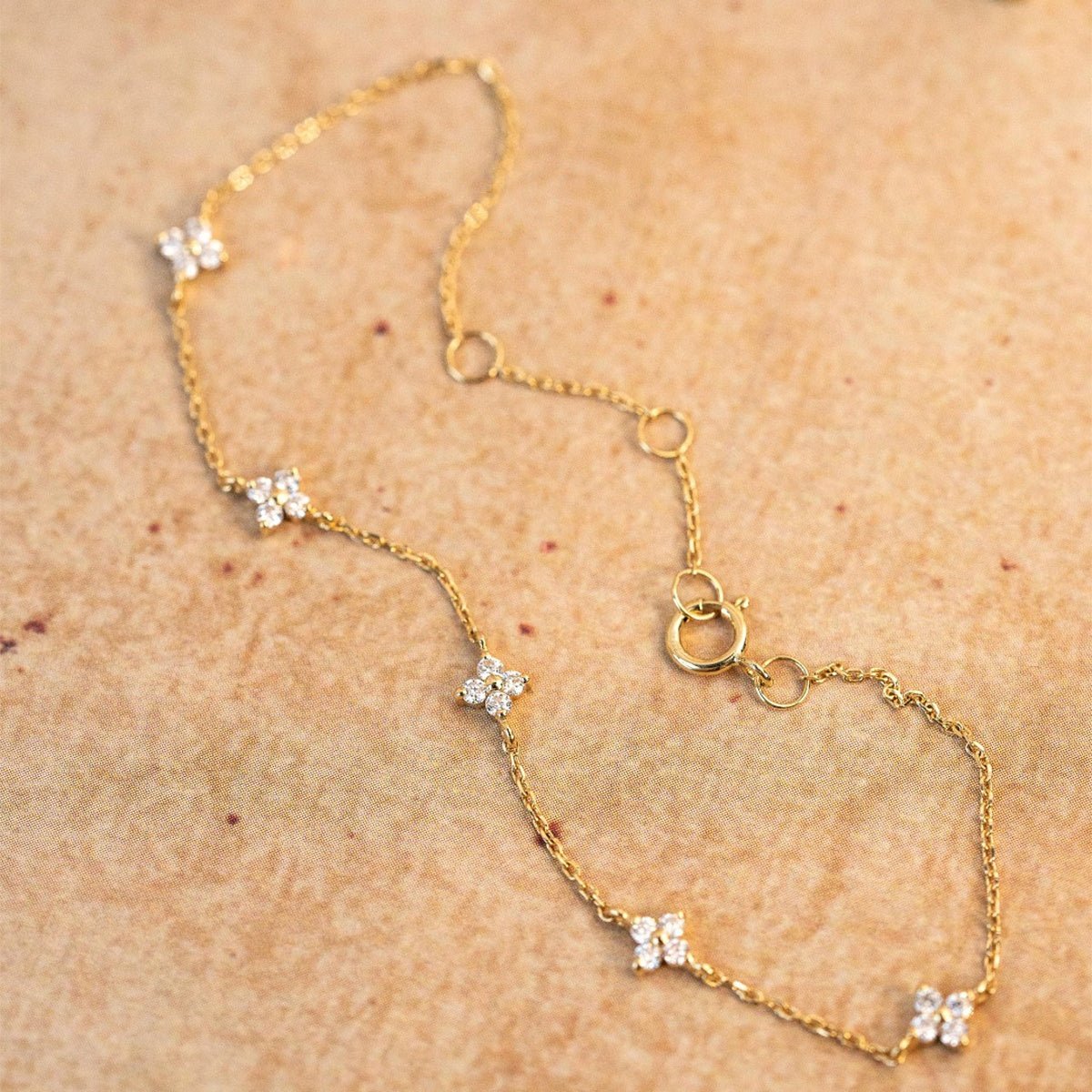 Josie Petite Crystal Bracelet - Silver - 2