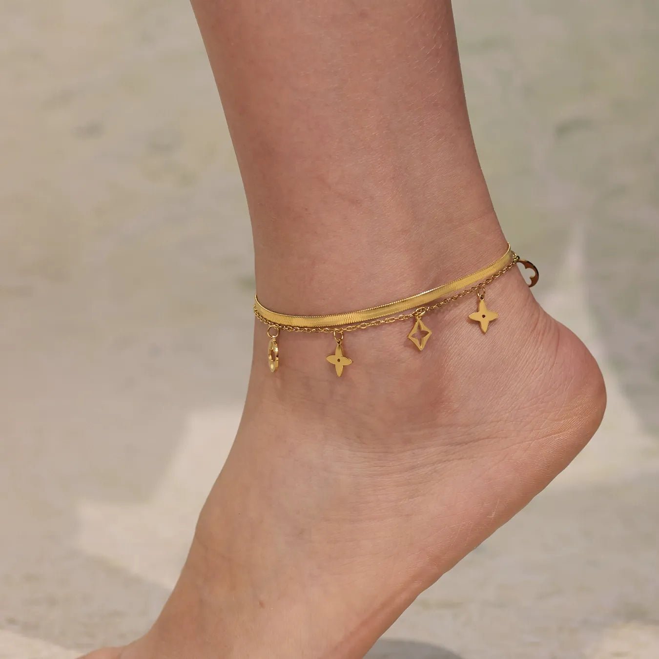 Juliette Clover Anklet - Anklet - 1