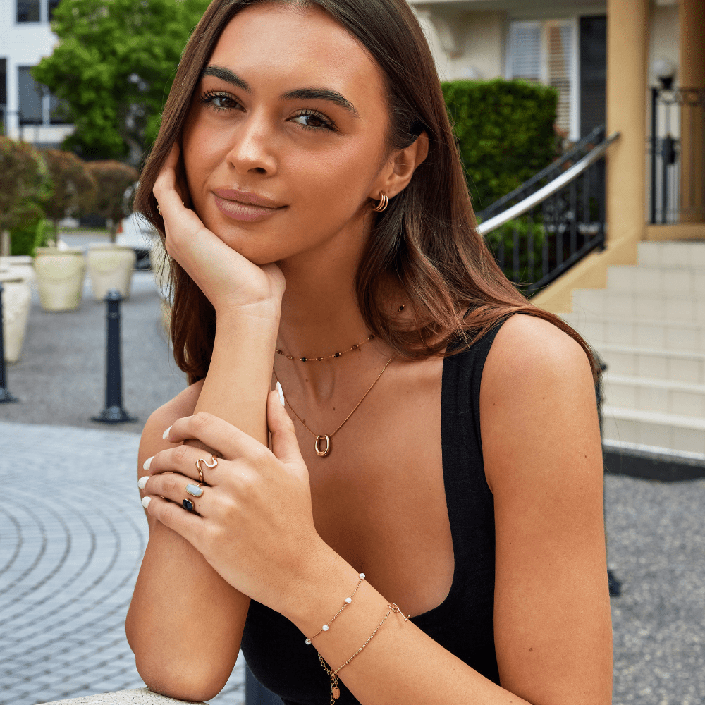 Juna Gold Necklace - NAVALLINecklace