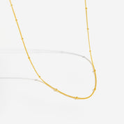 Juno Beaded Necklace - Gold - 2