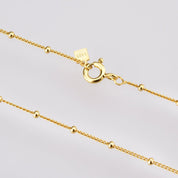 Juno Beaded Necklace - Silver - 4