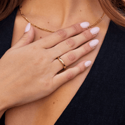 Kaia Wave Ring - Ring - US 5 | UK L - 3