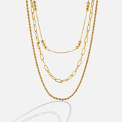 Layered Gold Chains - NAVALLINecklace
