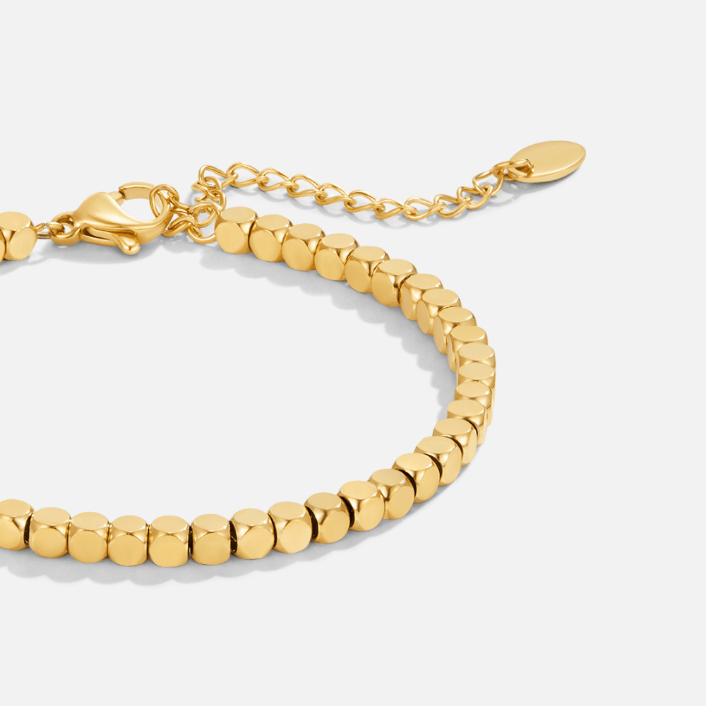 Lexi 18K Gold Cube Bracelet - My StoreBracelet