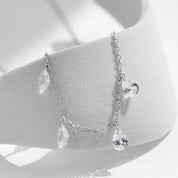 Lilou Sparkling Drops Necklace - Necklace - 5