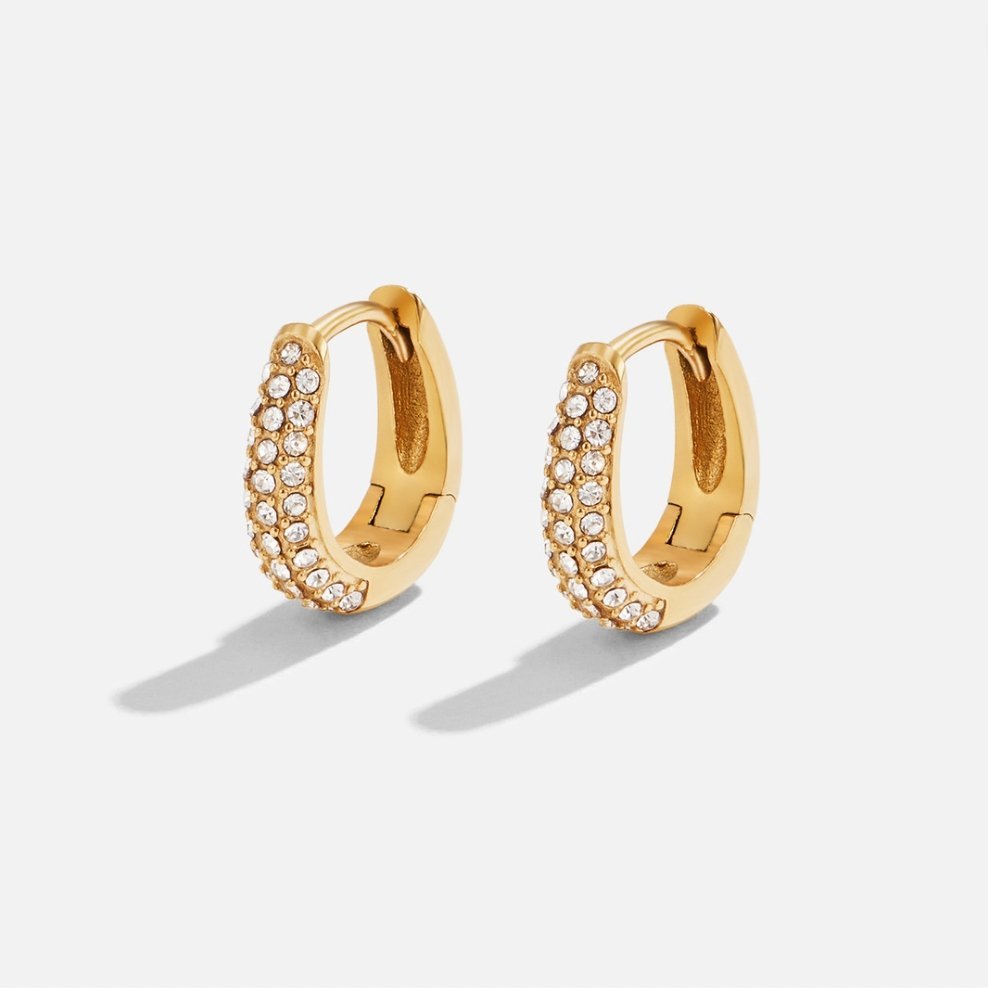 Lily Crystal Hoop Earrings - My StoreEarrings