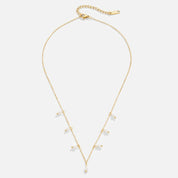 Lily Gold Pearl Necklace - NAVALLINecklace
