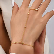 Lina Delicate Chain Bracelet - Gold - 1