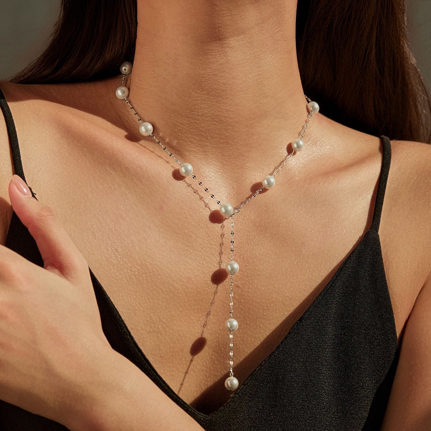 Lina Pearl Necklace - 1