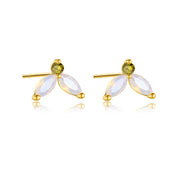 Lina Petite Studs - Blue & Pink - 3