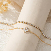 Lina Set of 2 Bracelets - Gold - 3