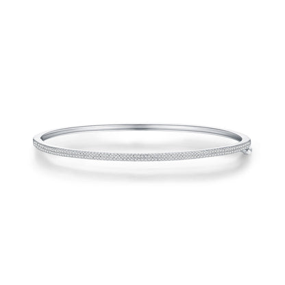 Lina Sterling Silver Bangle - NAVALLI