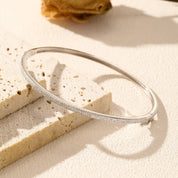 Lina Sterling Silver Bangle - 54 MM - 6