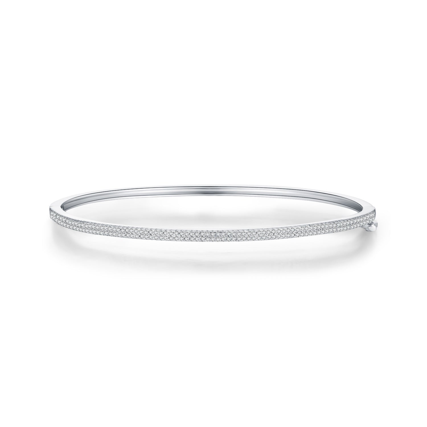 Lina Sterling Silver Bangle - 54 MM - 2