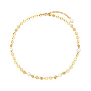 Liora Coin Pearl Neklace - NAVALLI