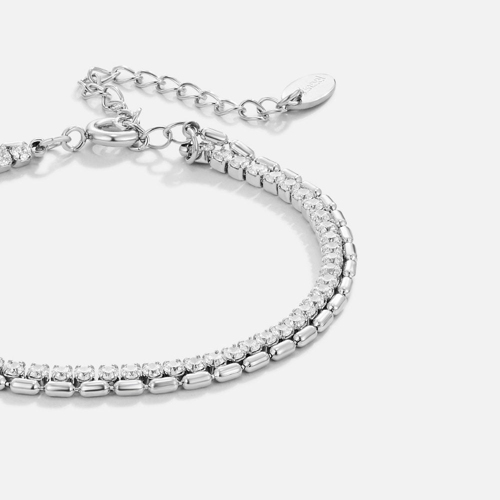 Lisa Shine Silver Bracelet - NAVALLIBracelet