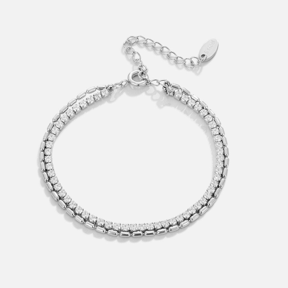 Lisa Shine Silver Bracelet - NAVALLIBracelet