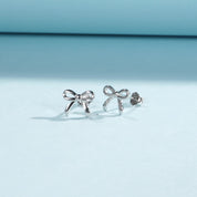 Lucia Silver Stud Earrings - NAVALLI