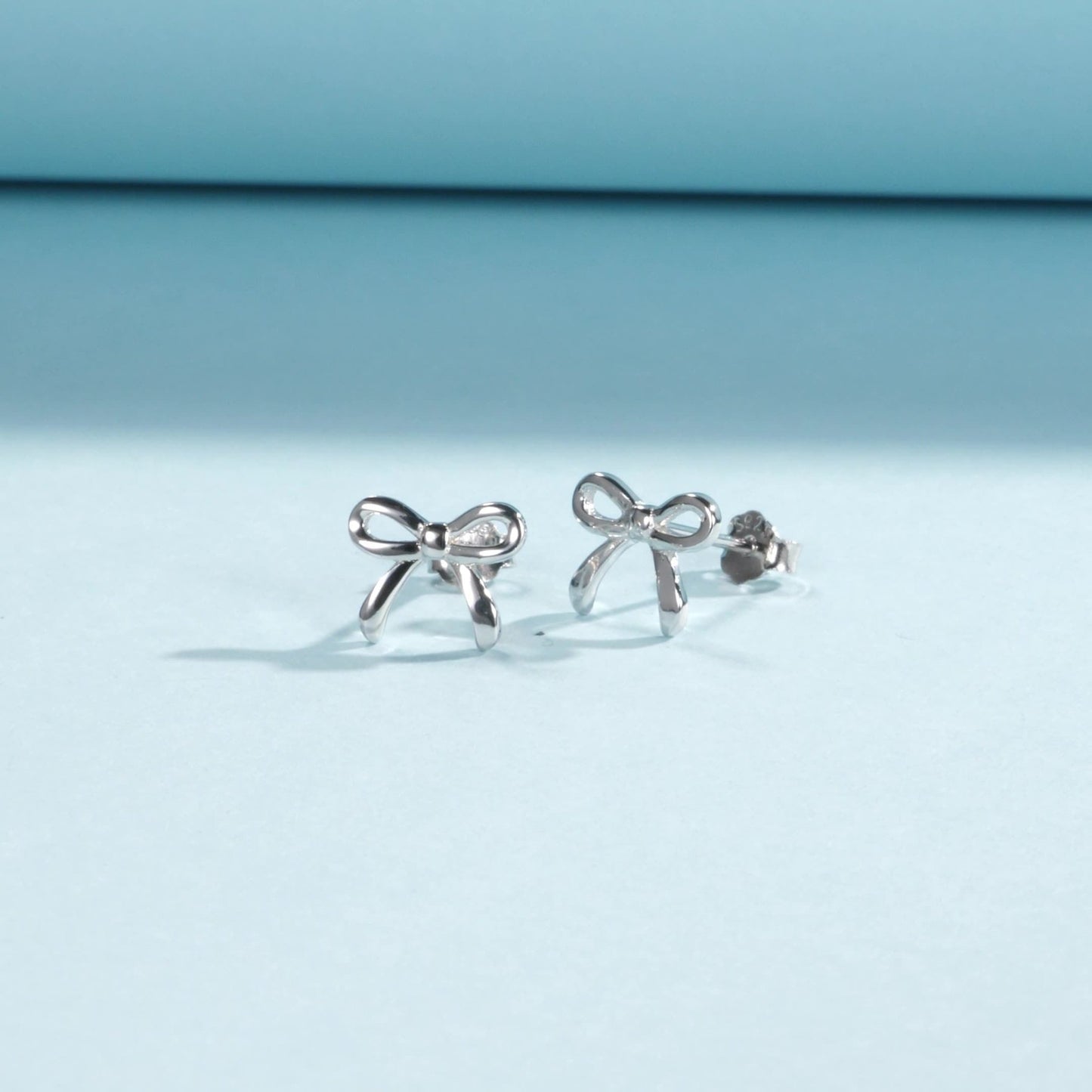 Lucia Silver Stud Earrings - NAVALLI