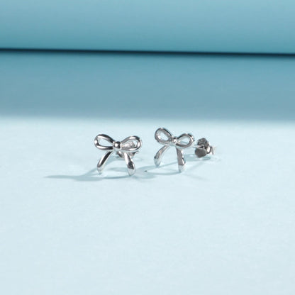 Lucia Silver Stud Earrings - NAVALLI