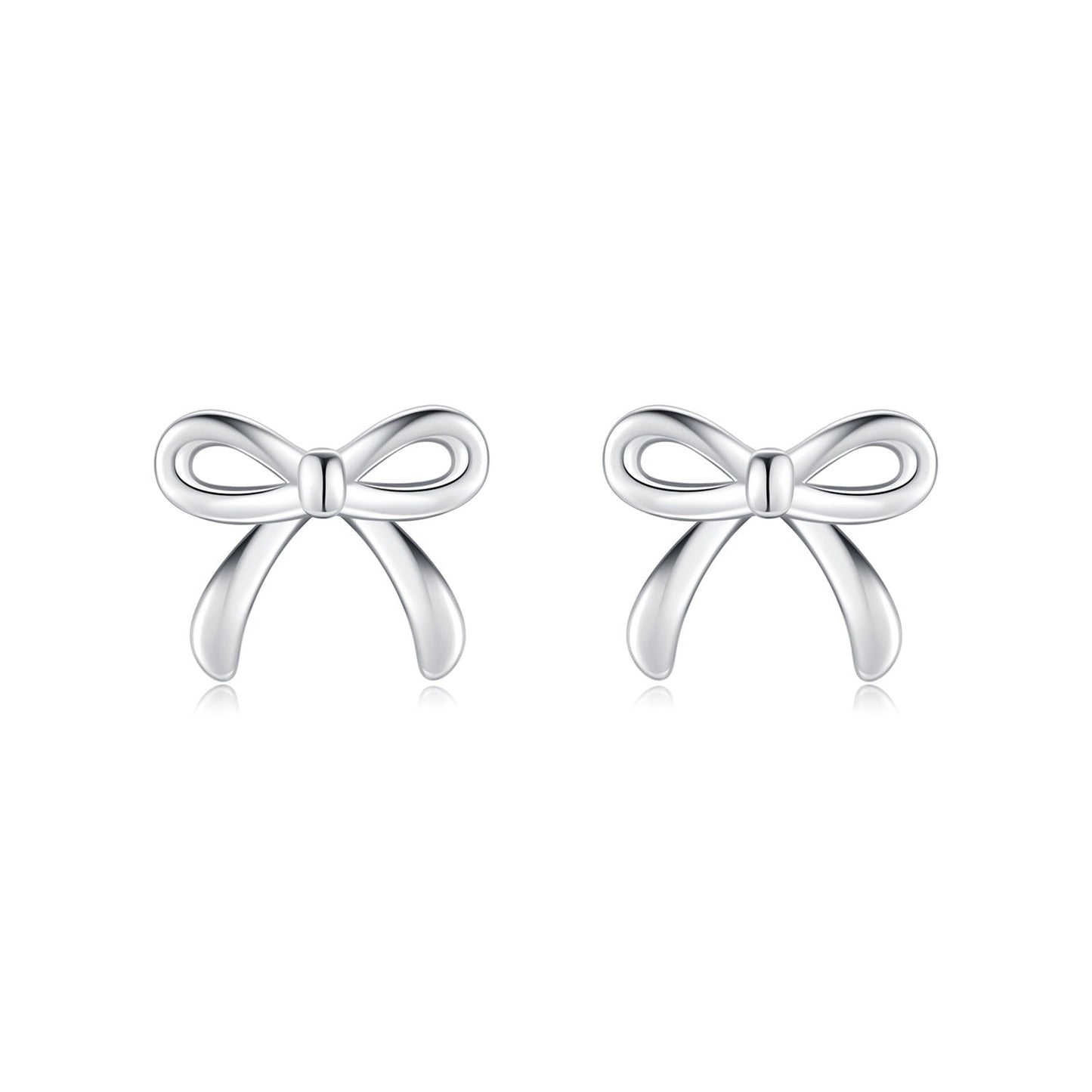 Lucia Silver Stud Earrings - NAVALLI