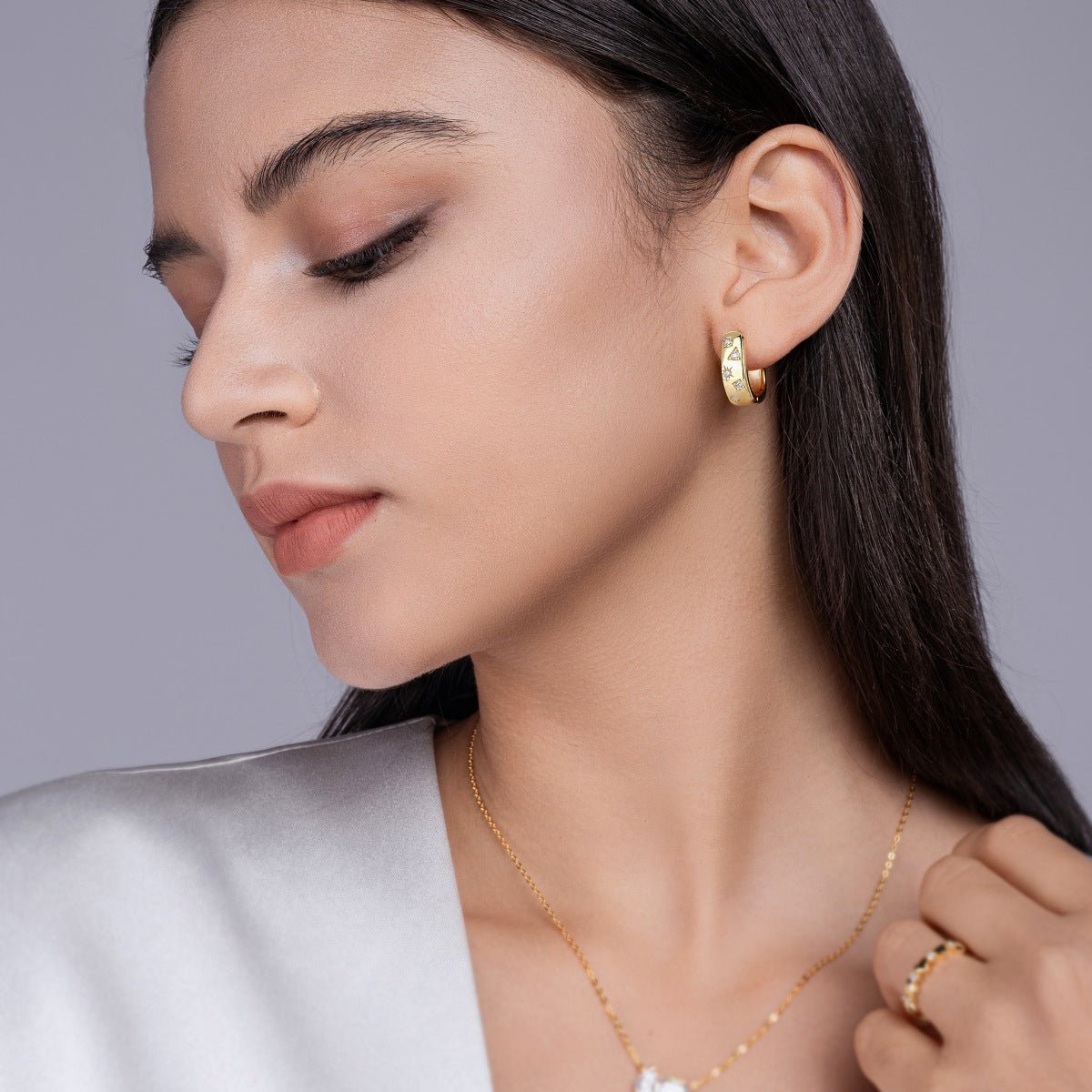 Lumi Hoop Earrings - 5
