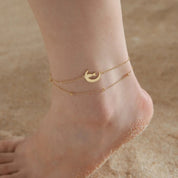 Luna Cat Anklet - Anklet - Gold - 1
