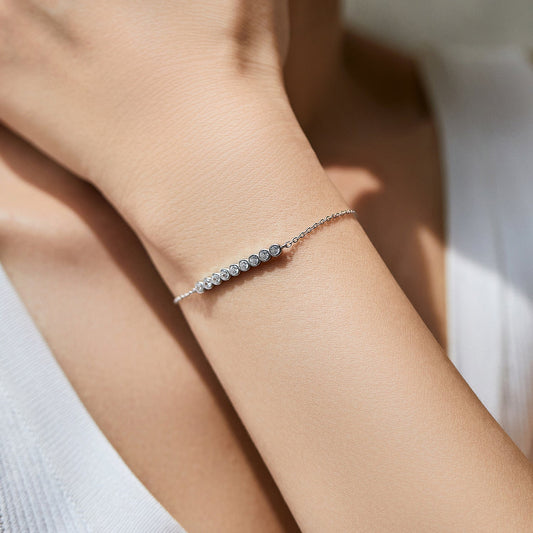 Luna Sterling Silver Bracelet - NAVALLI