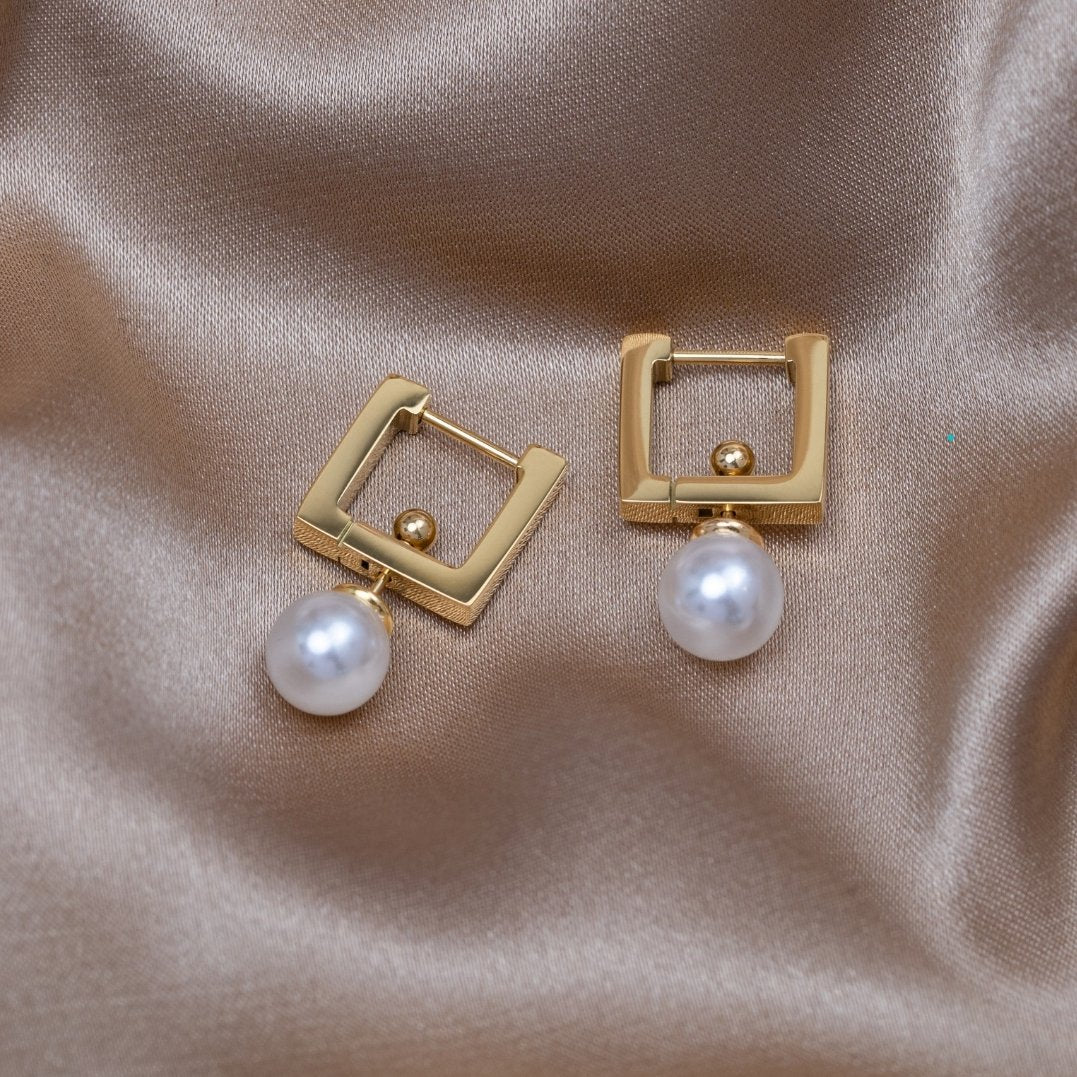Lunette Pearl Frames - NAVALLIEarrings
