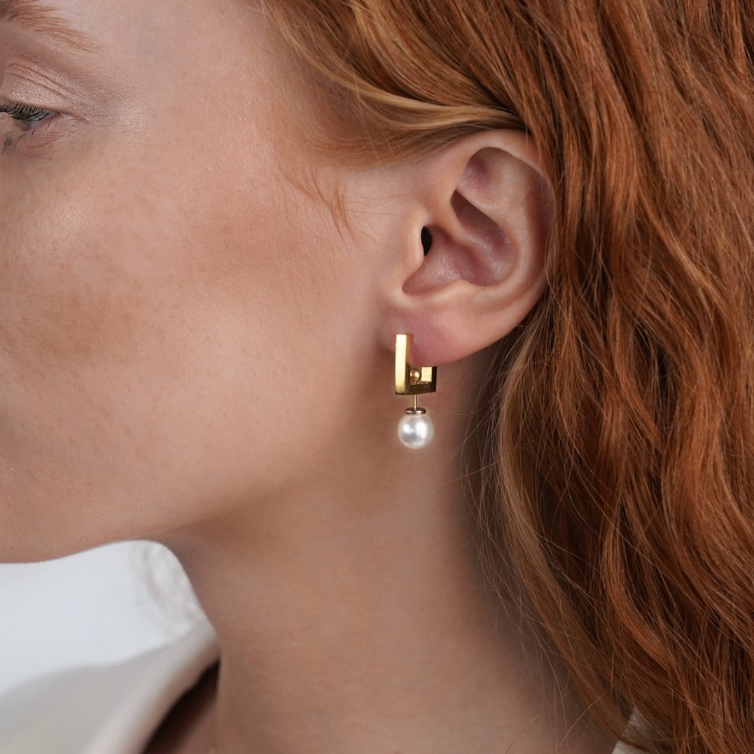 Lunette Pearl Frames - NAVALLIEarrings