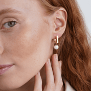 Lunette Pearl Frames - Earrings - 4