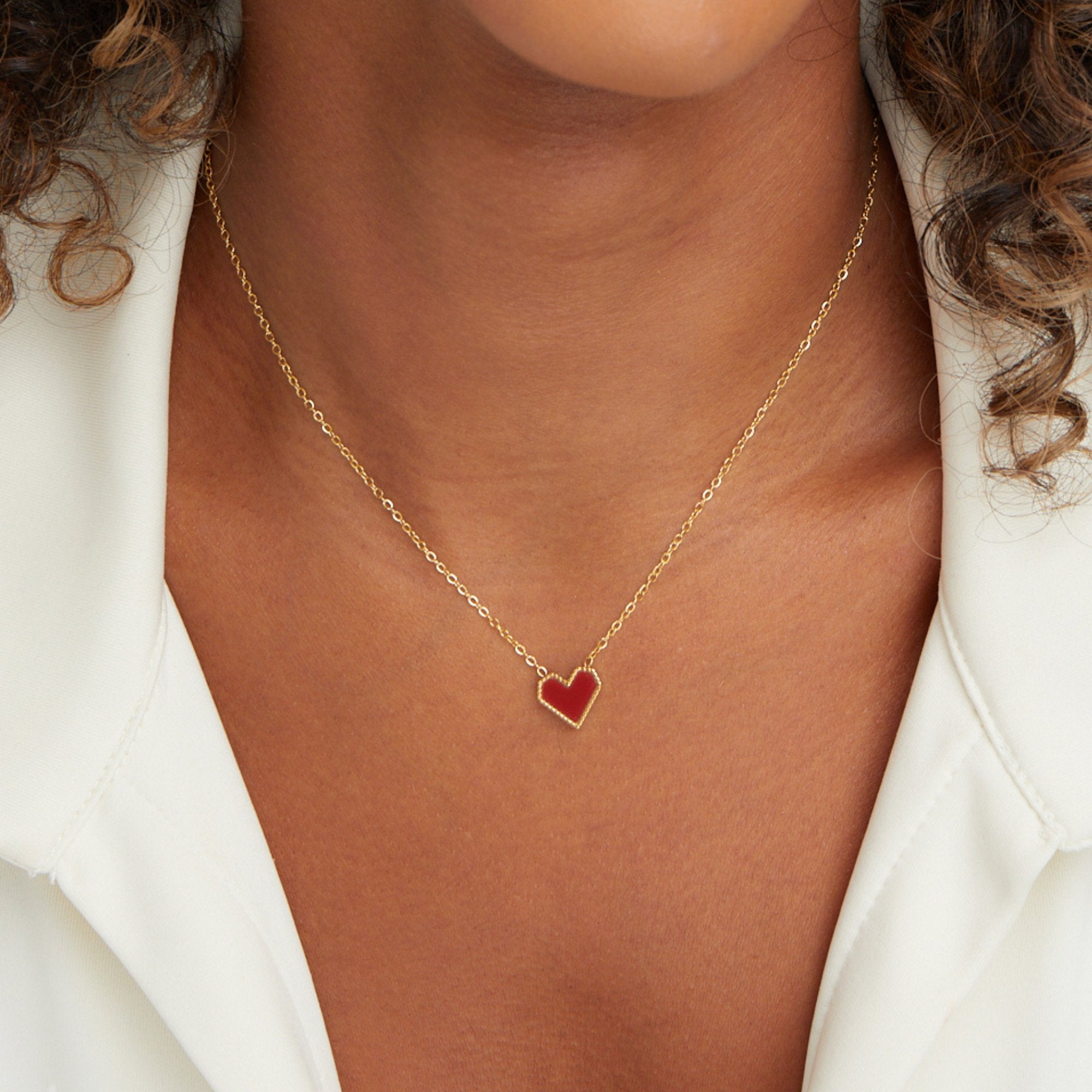 Maeva Heart Necklace - NAVALLINecklace