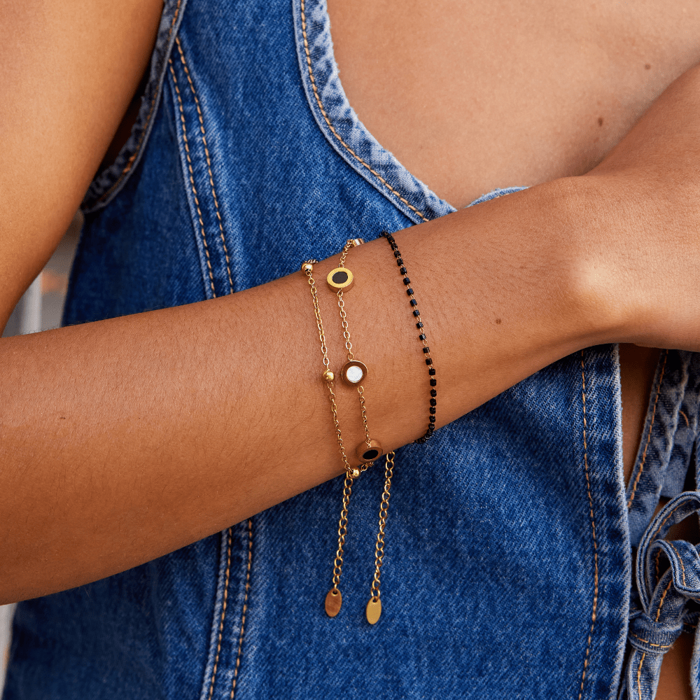 Mara Noir Bead Bracelet - NAVALLIBracelet