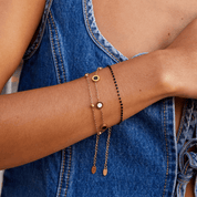 Mara Noir Bead Bracelet - Bracelet - 1