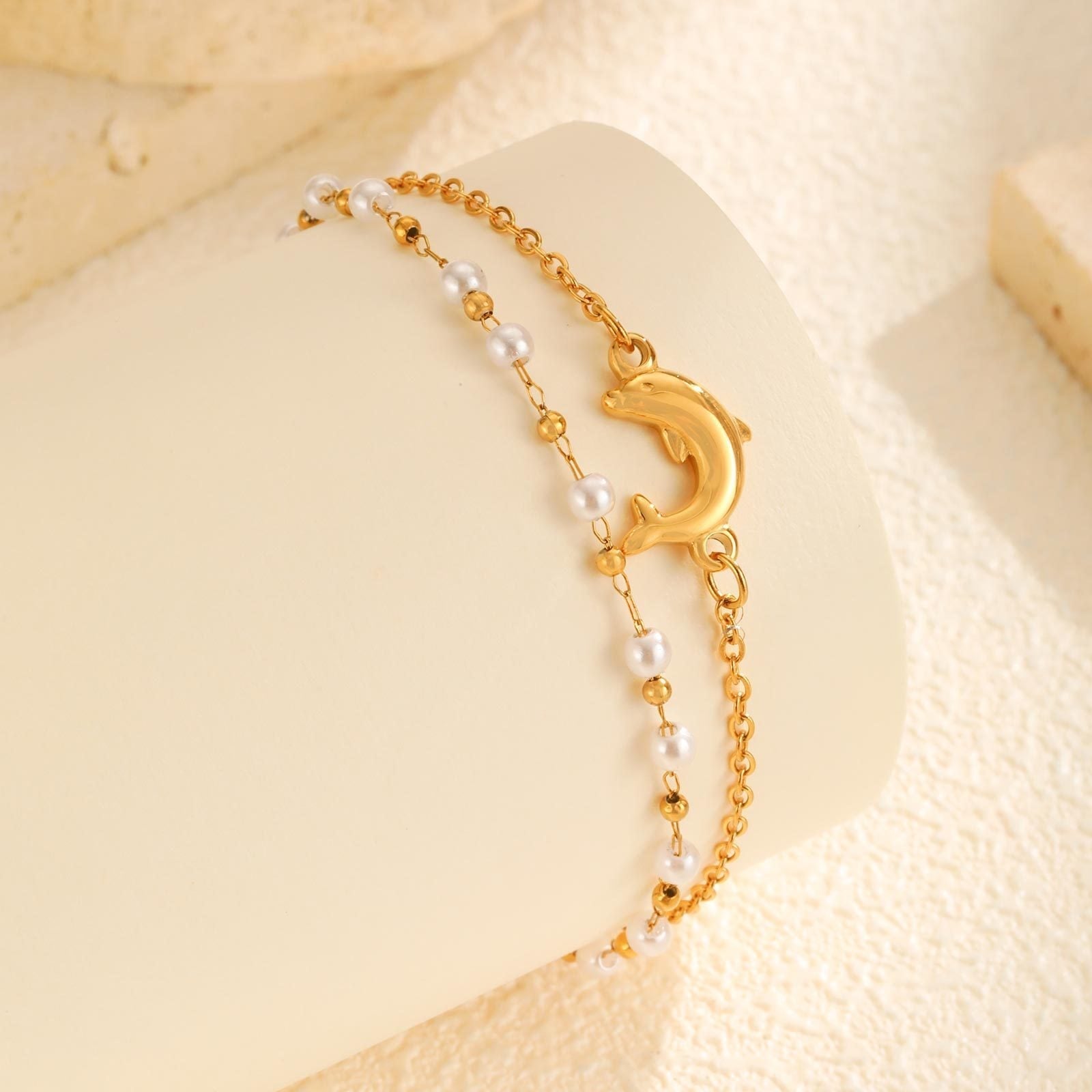 Marina Dolphin Anklet - Anklet - 4