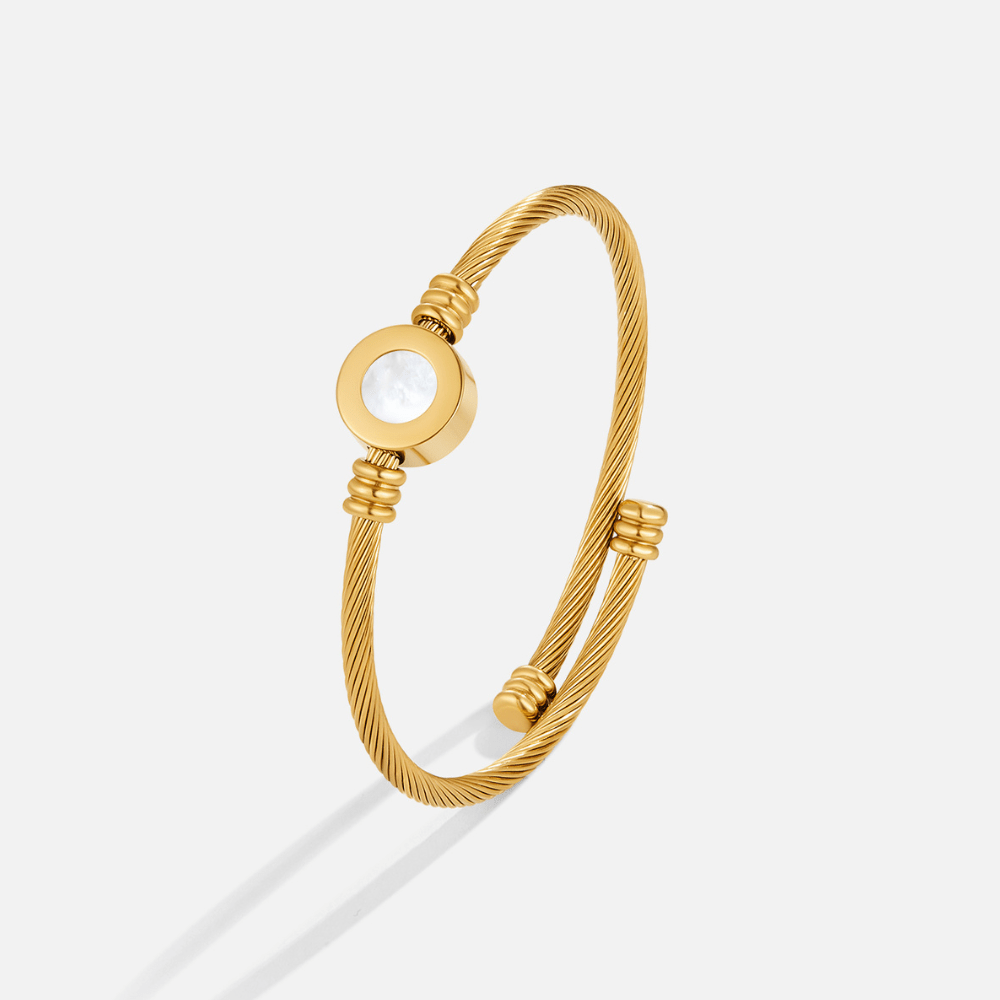 Melinda Gold Bangle - My StoreBracelet