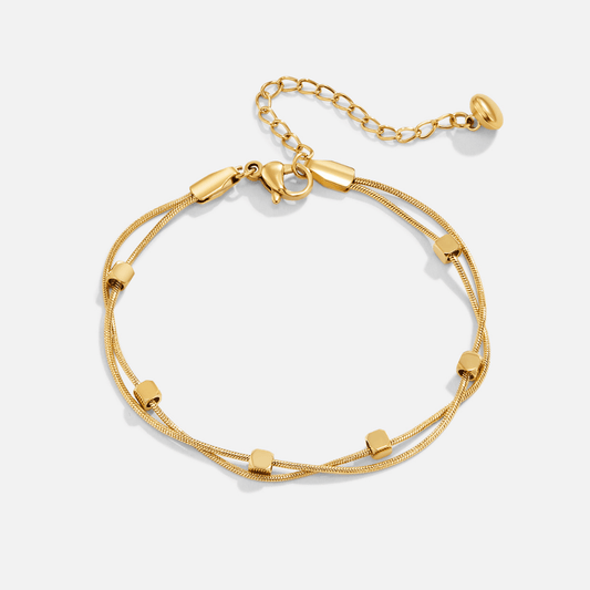 Mia Layered Cube Bracelet - My StoreBracelet